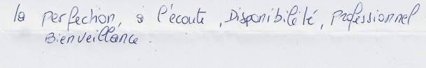 Avis positif d'un patient del'Hérault - 34 -  sur son épithèse nasale montée sur lunettes
